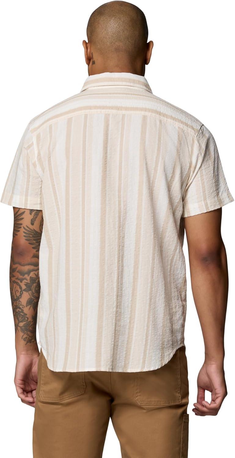imageColumbia Mens Rapid Rivers Novelty Short SleeveSea SaltIsle Stripe