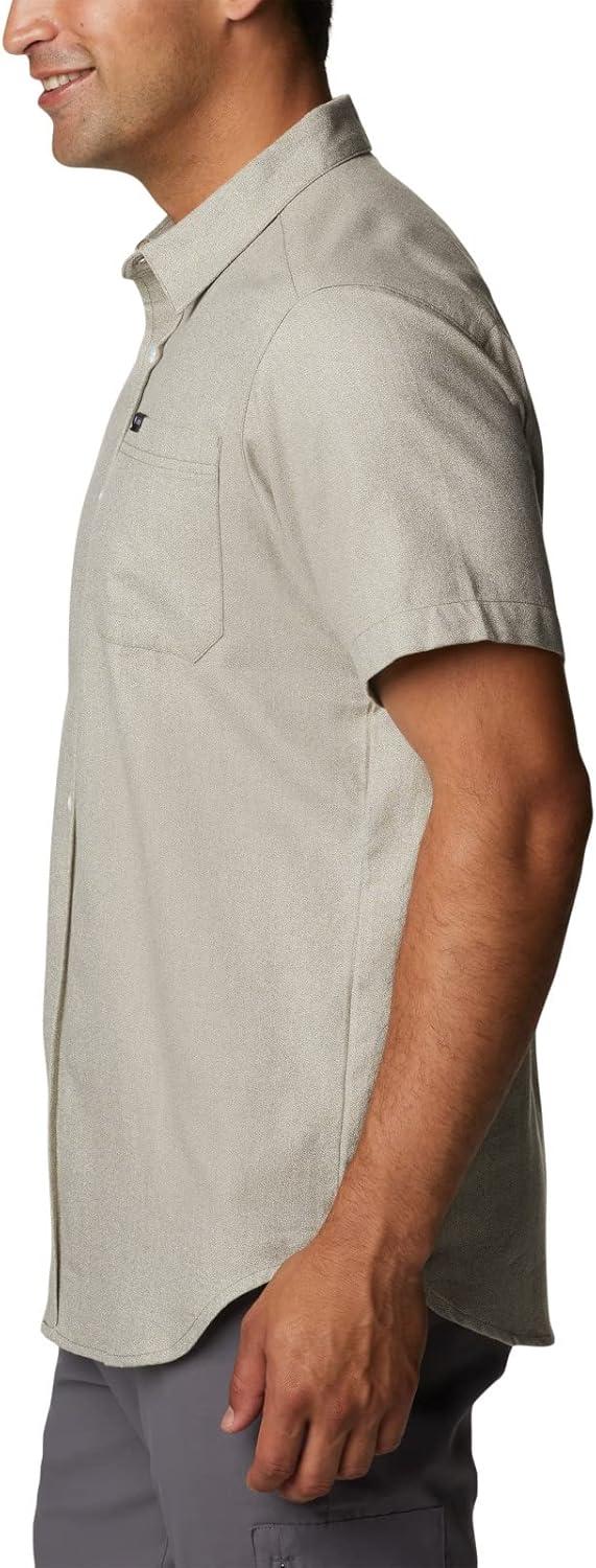 imageColumbia Mens Rapid Rivers Novelty Short SleeveStone GreenSavory