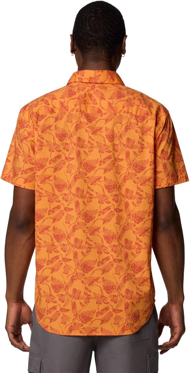imageColumbia Mens Rapid Rivers Printed Short Sleeve Shirt Comfort StretchKoi Vined