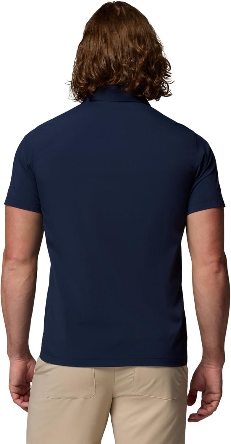 imageColumbia Mens Sage Peak Woven Short Sleeve ShirtCollegiate Navy
