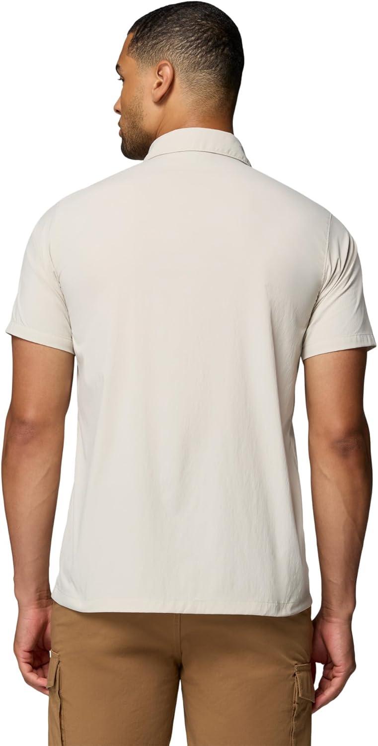 imageColumbia Mens Sage Peak Woven Short Sleeve ShirtDark Stone