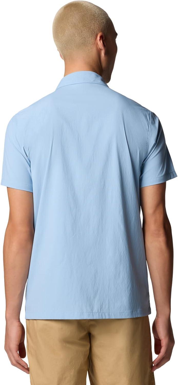 imageColumbia Mens Sage Peak Woven Short Sleeve ShirtRipple Blue