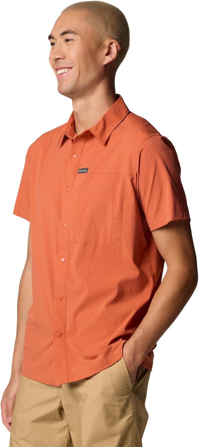 imageColumbia Mens Sage Peak Woven Short Sleeve ShirtTuscan