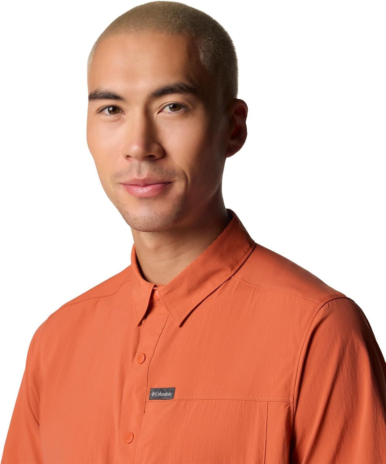 imageColumbia Mens Sage Peak Woven Short Sleeve ShirtTuscan