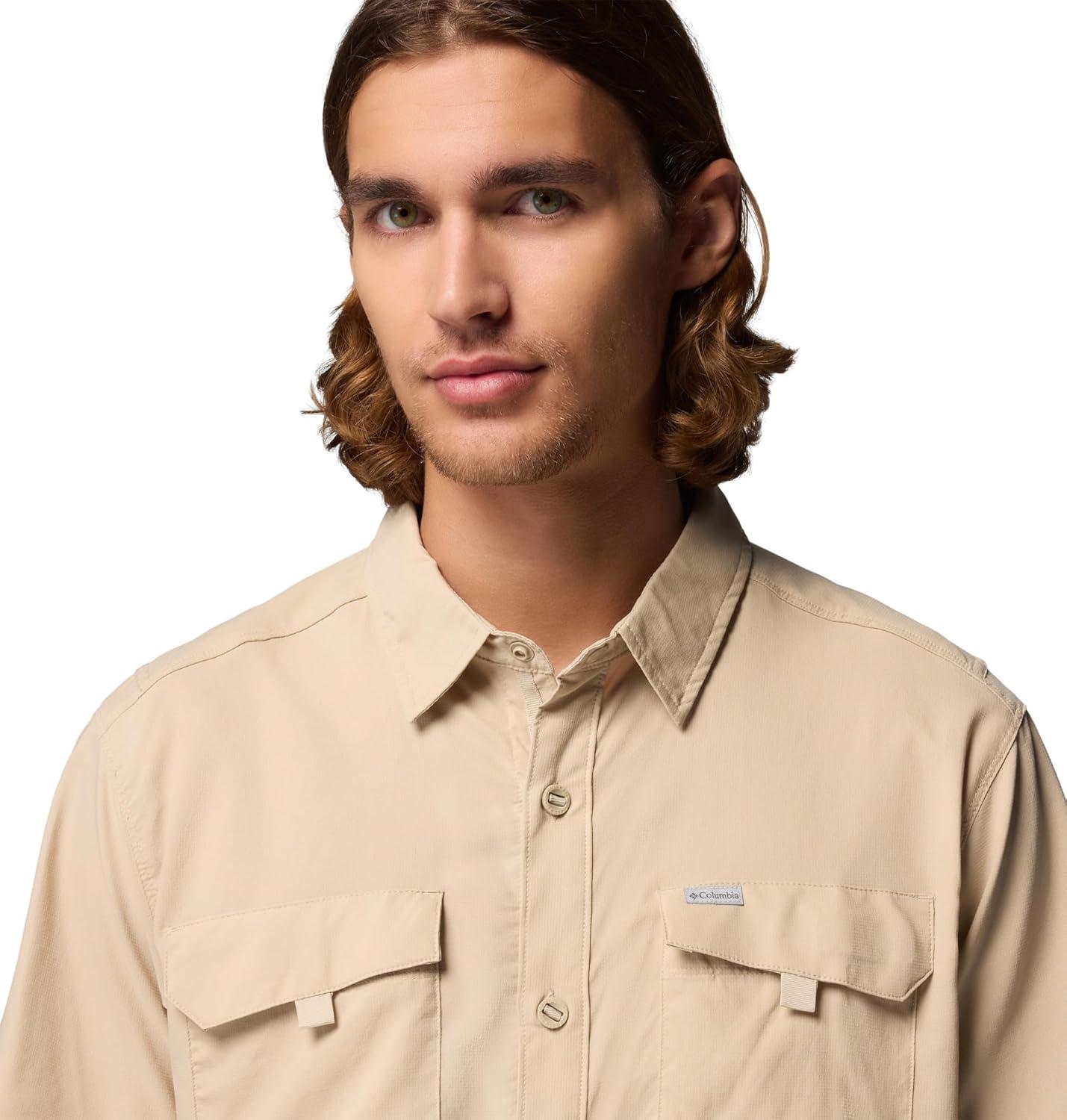 imageColumbia Mens Silver Ridge Utility II Short SleeveAncient Fossil