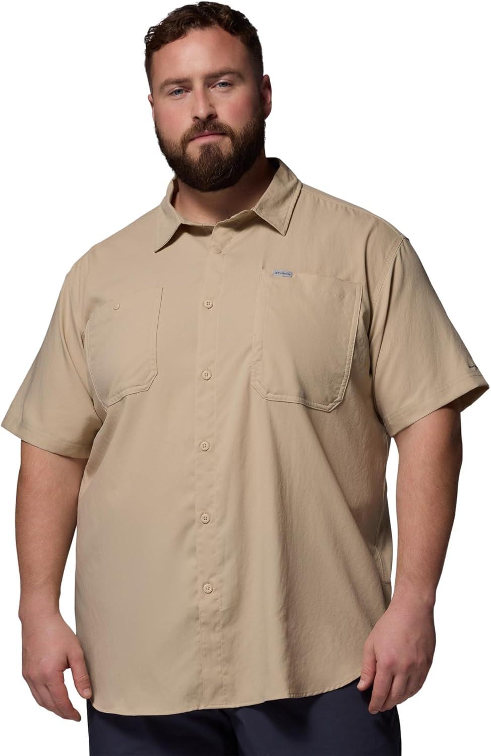 imageColumbia Mens Silver Ridge Utility II Short SleeveAncient Fossil
