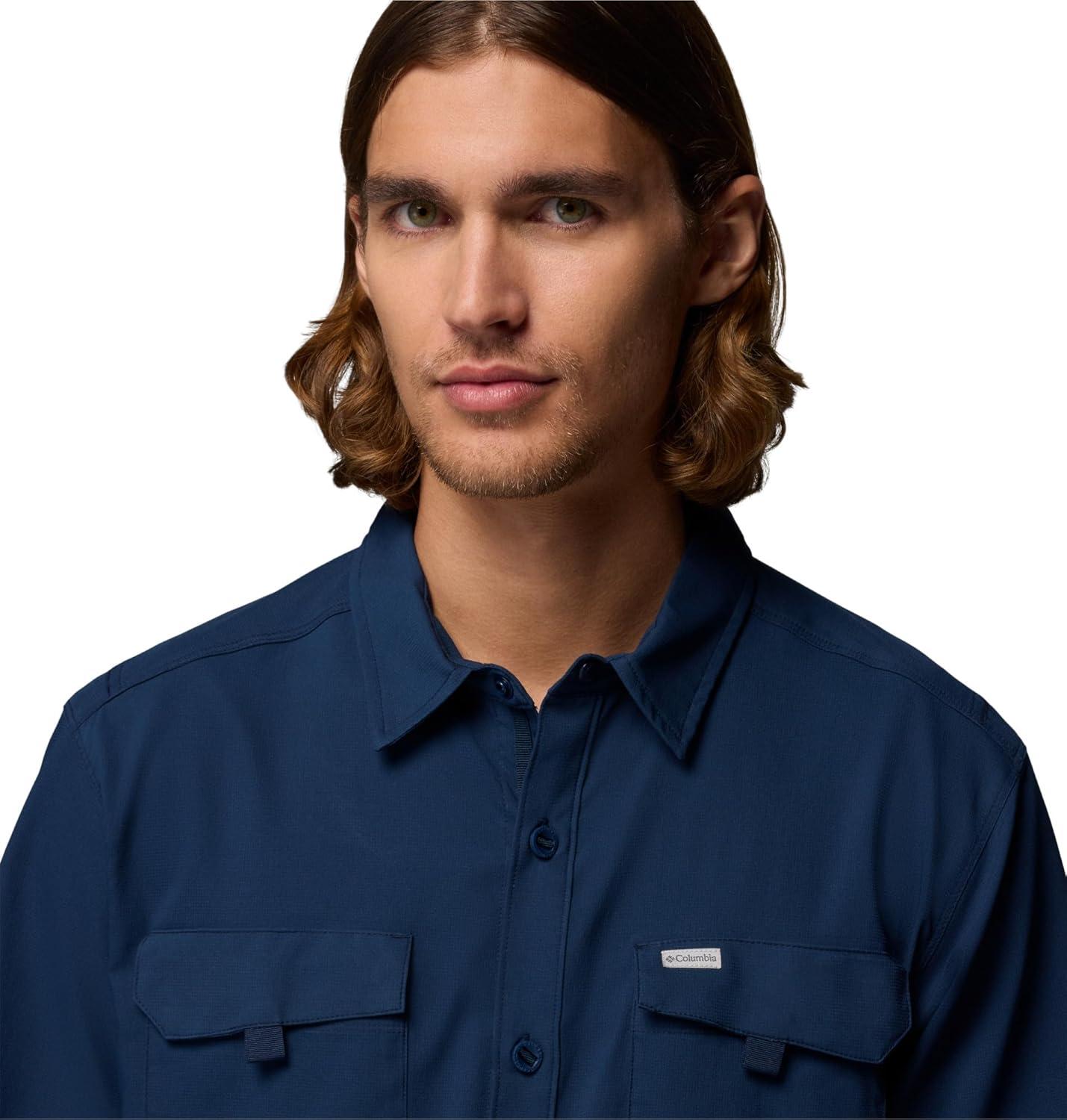 imageColumbia Mens Silver Ridge Utility II Short SleeveCollegiate Navy