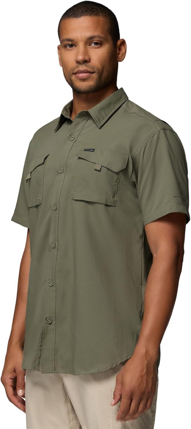 imageColumbia Mens Silver Ridge Utility II Short SleeveStone Green