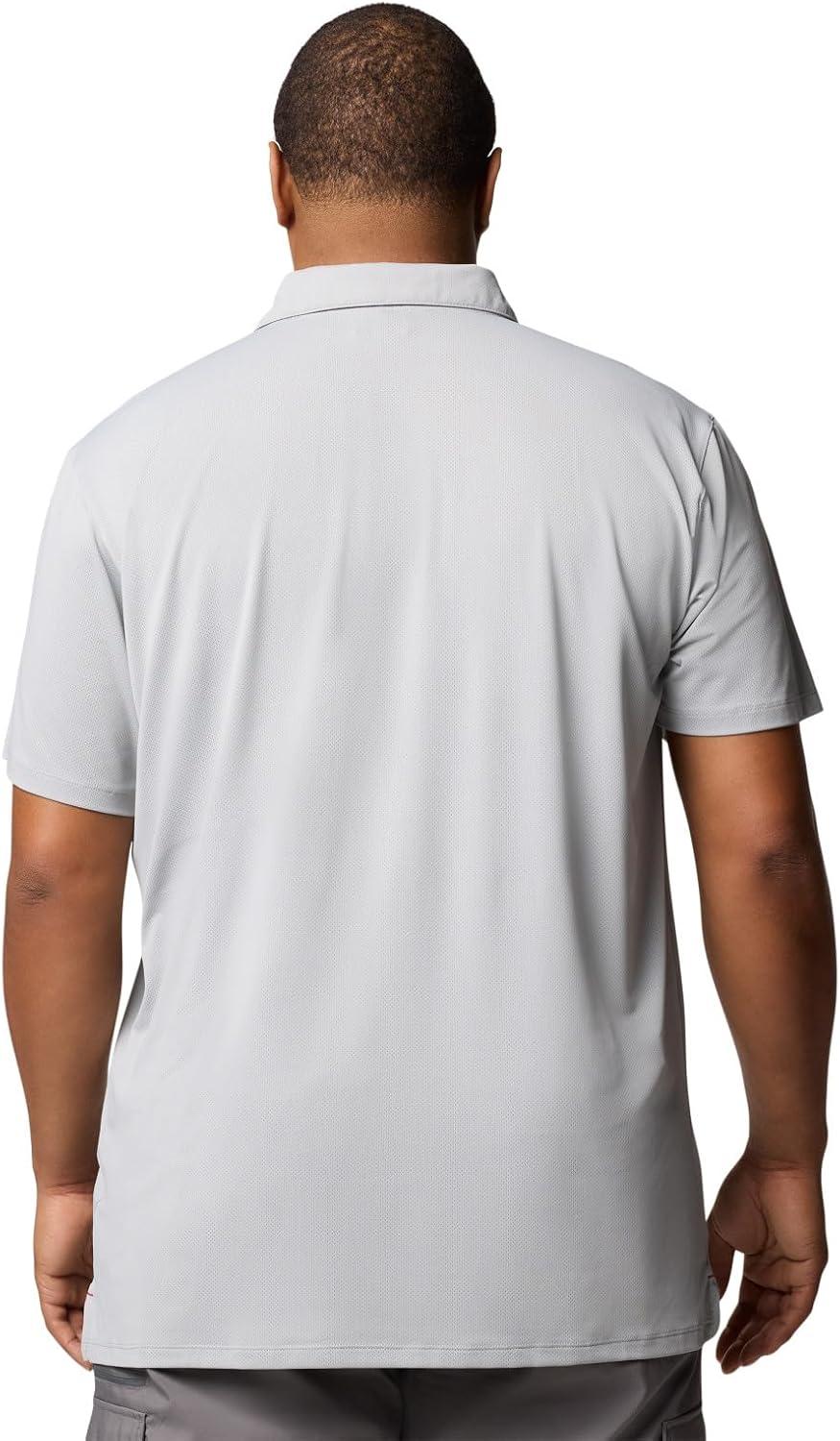 imageColumbia Mens Tech Trail Utility PoloColumbia Grey