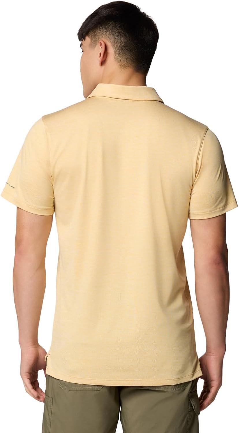 imageColumbia Mens Tech Trail Utility PoloSand Dune Heather