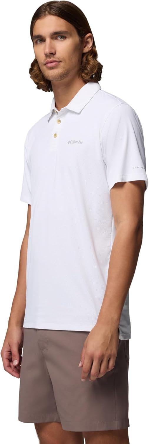 imageColumbia Mens Tech Trail Utility PoloWhite