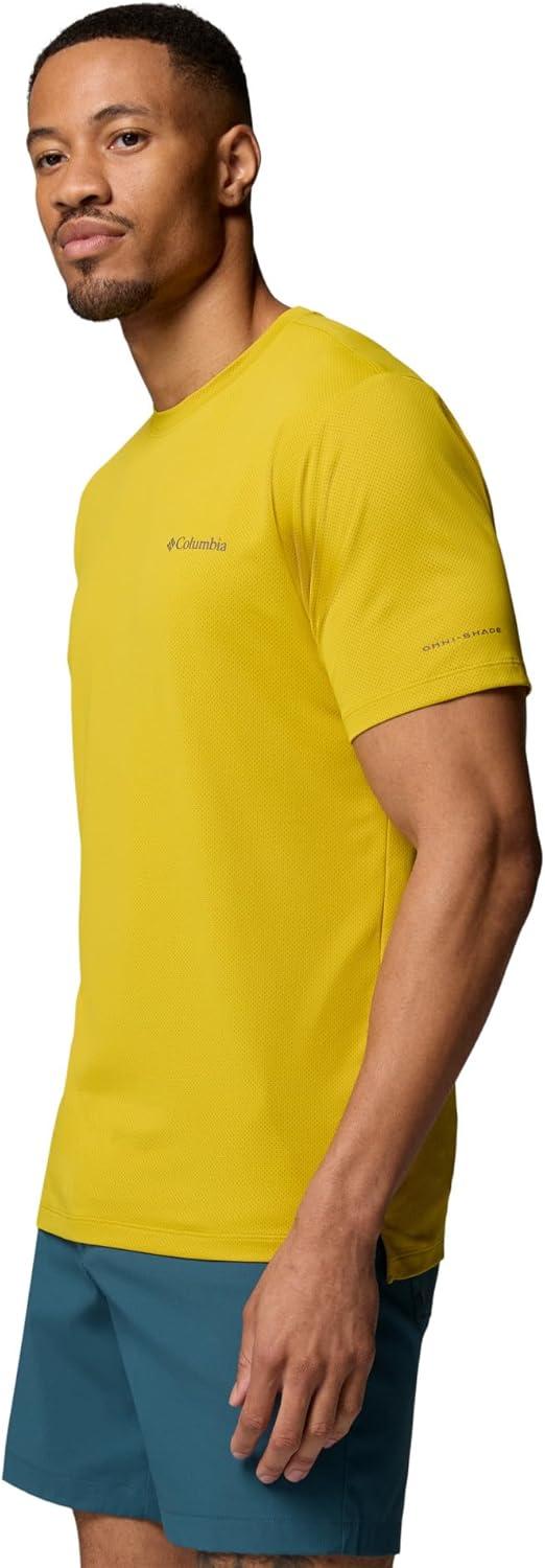imageColumbia Mens Tech Trail Utility Short Sleeve CrewAntique Moss