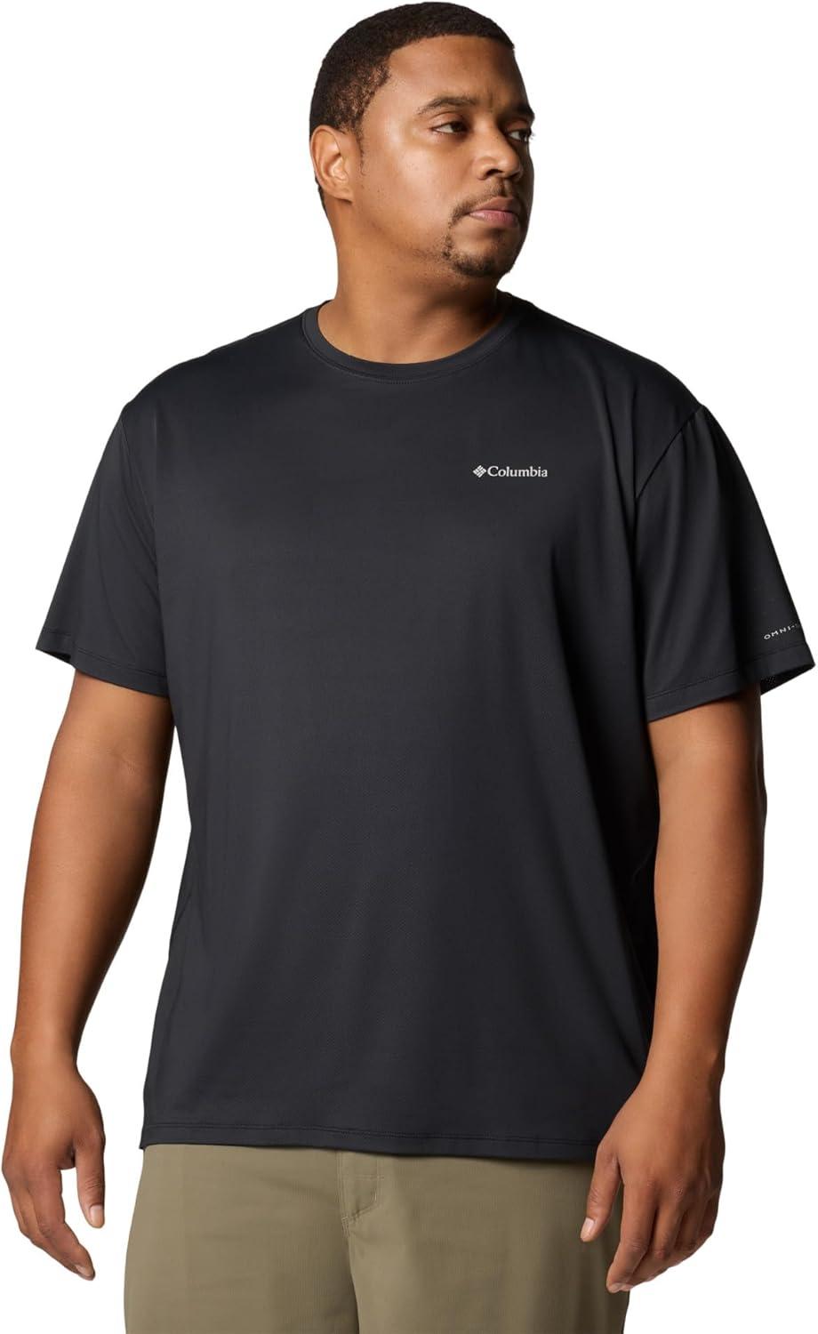 imageColumbia Mens Tech Trail Utility Short Sleeve CrewBlack