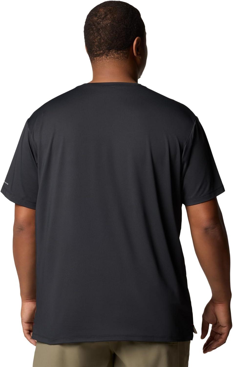imageColumbia Mens Tech Trail Utility Short Sleeve CrewBlack