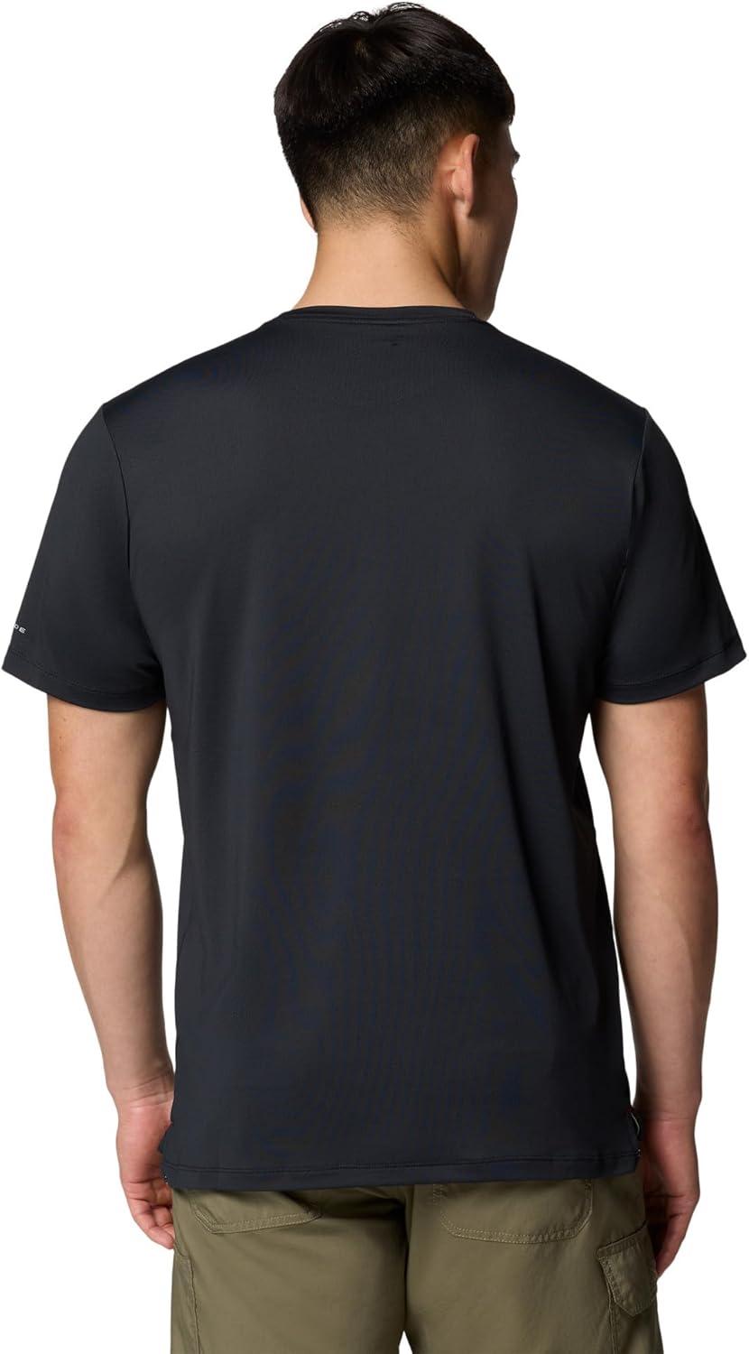 imageColumbia Mens Tech Trail Utility Short Sleeve CrewBlack