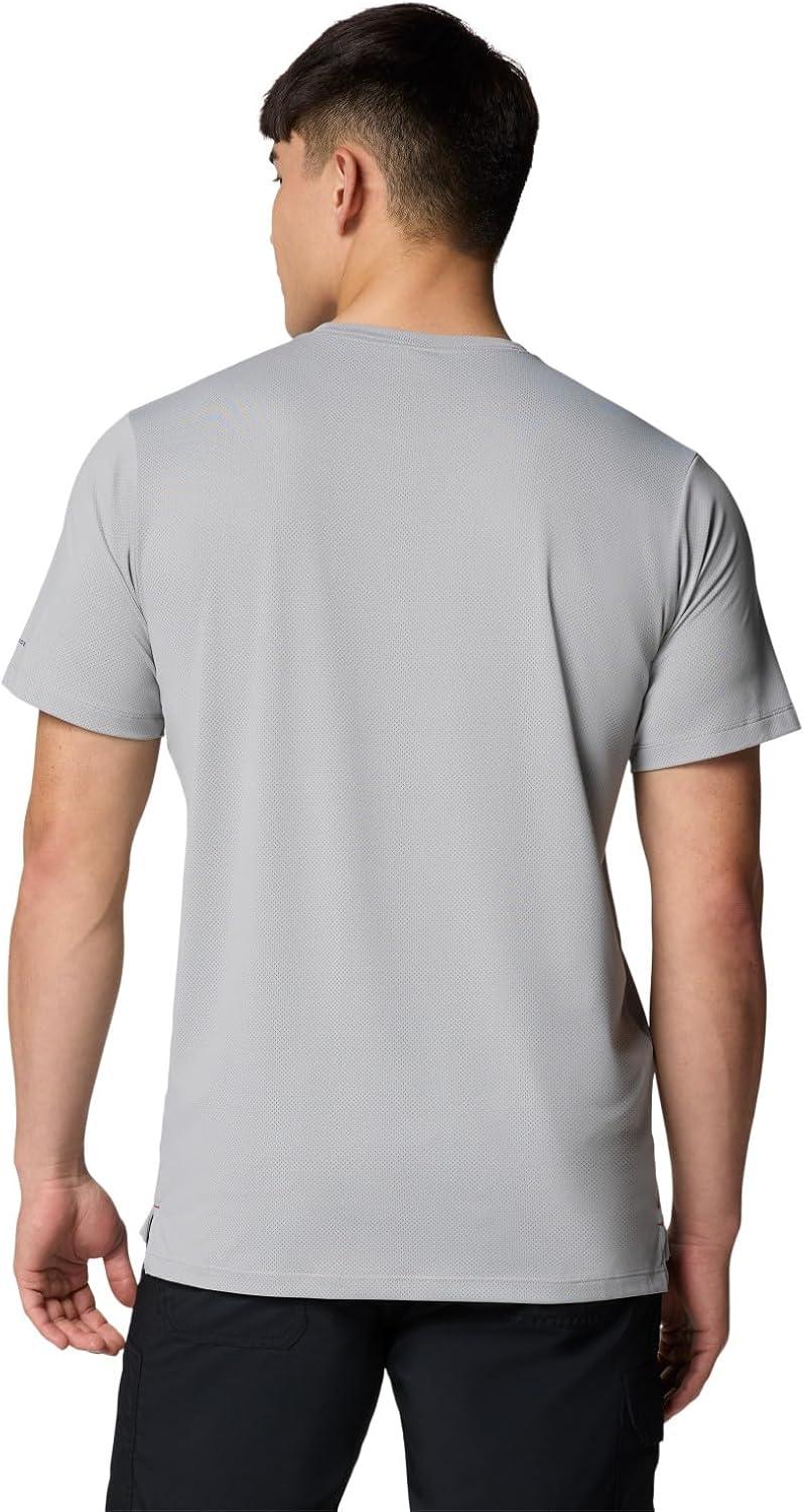 imageColumbia Mens Tech Trail Utility Short Sleeve CrewColumbia Grey