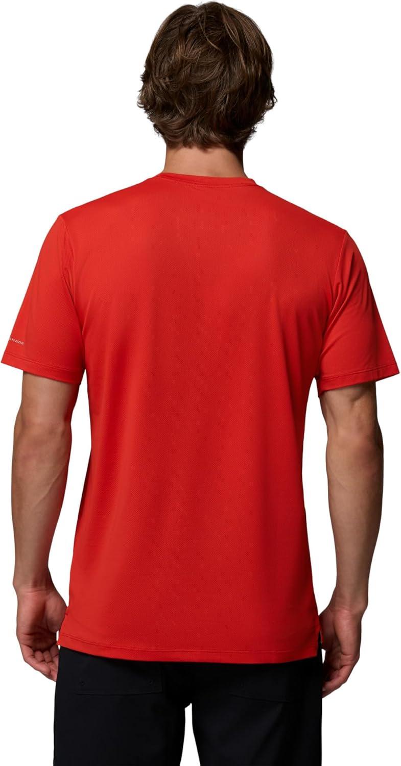 imageColumbia Mens Tech Trail Utility Short Sleeve CrewSuper Sonic