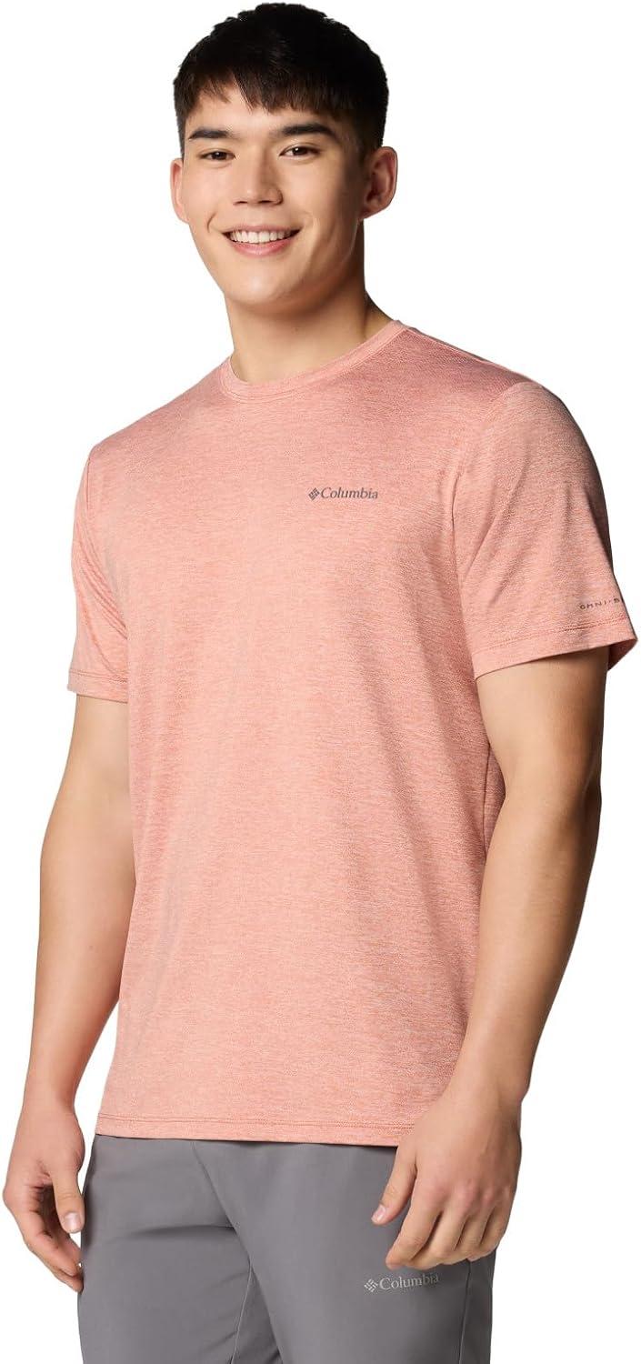 imageColumbia Mens Tech Trail Utility Short Sleeve CrewTuscan Heather