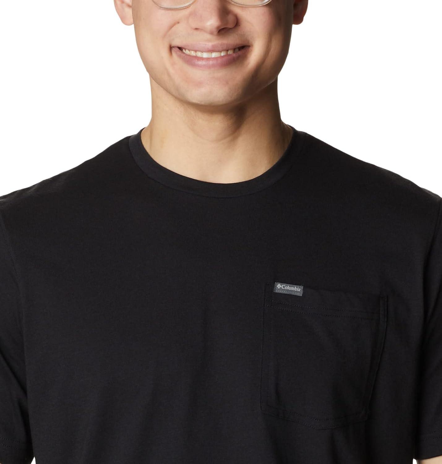 imageColumbia Mens Thistletown Hills Pocket TeeBlack