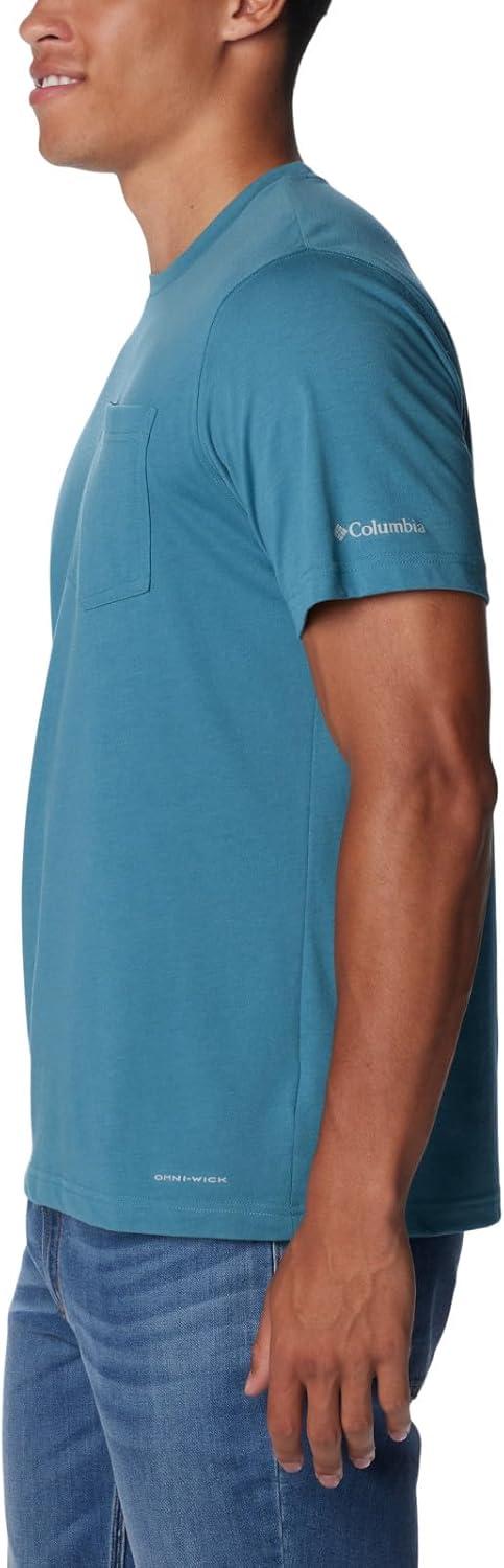imageColumbia Mens Thistletown Hills Pocket TeeCloudburst