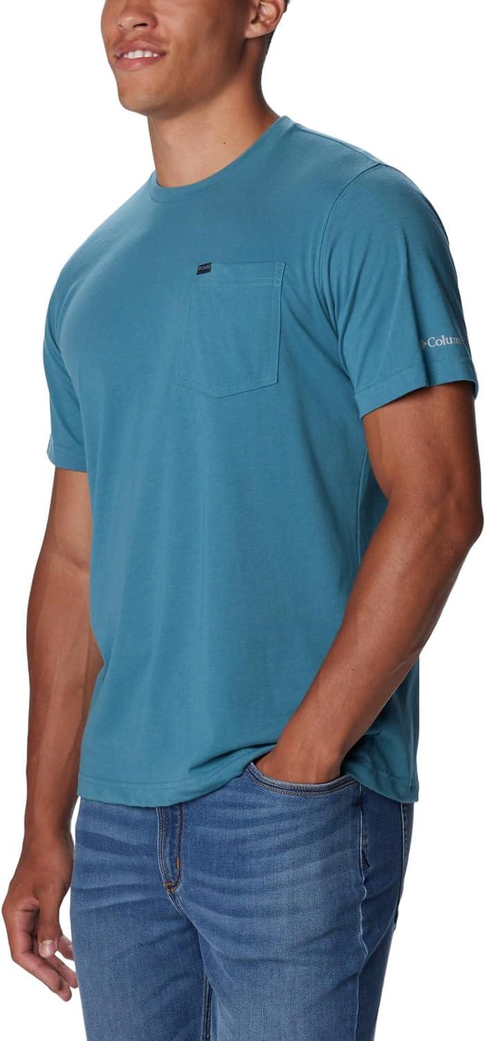 imageColumbia Mens Thistletown Hills Pocket TeeCloudburst