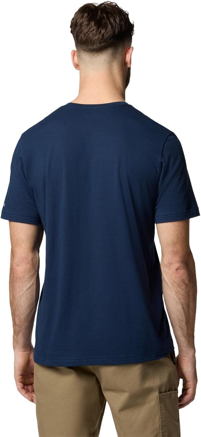 imageColumbia Mens Thistletown Hills Pocket TeeCollegiate Navy Heather