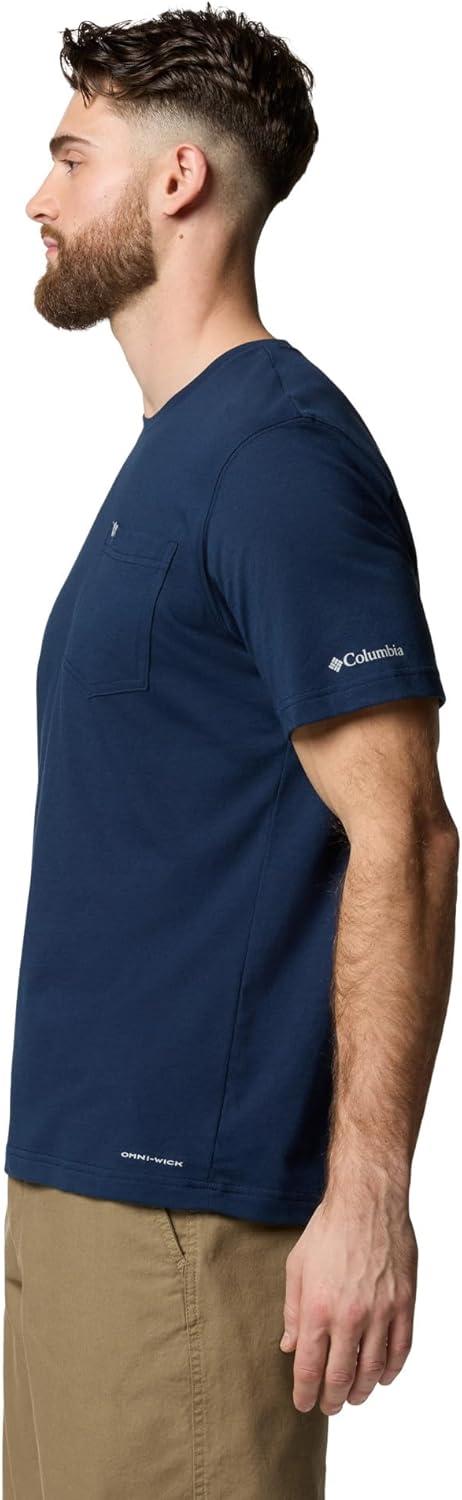 imageColumbia Mens Thistletown Hills Pocket TeeCollegiate Navy Heather