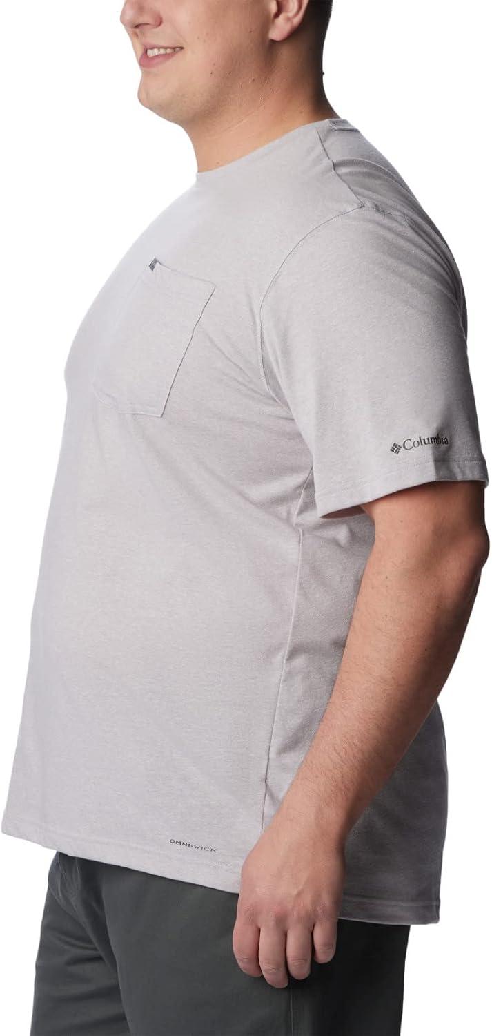 imageColumbia Mens Thistletown Hills Pocket TeeColumbia Grey Heather
