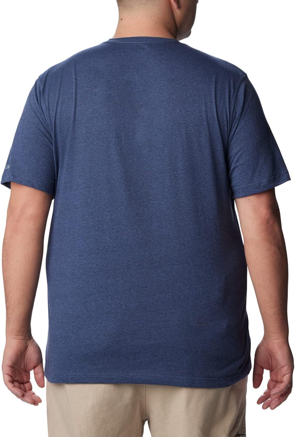 imageColumbia Mens Thistletown Hills Pocket TeeDark Mountain Heather