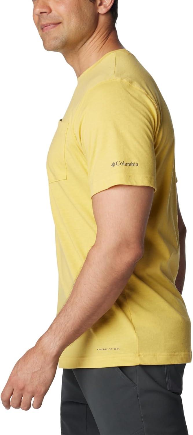 imageColumbia Mens Thistletown Hills Pocket TeeGolden Nugget