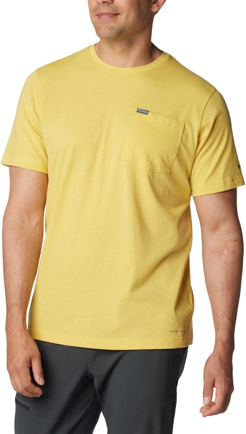 imageColumbia Mens Thistletown Hills Pocket TeeGolden Nugget