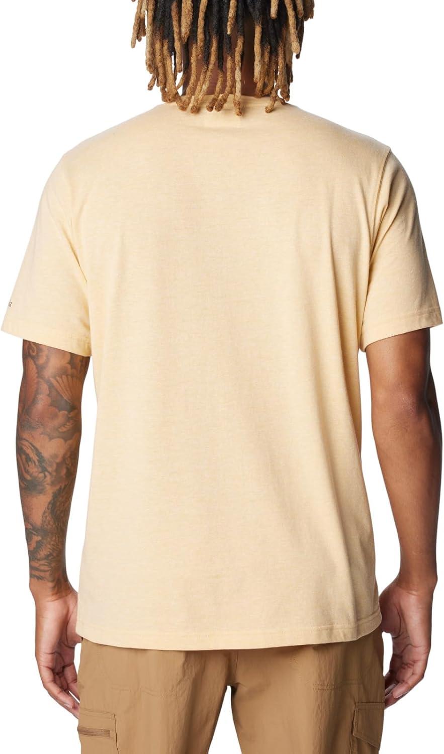 imageColumbia Mens Thistletown Hills Pocket TeeLight Camel Heather