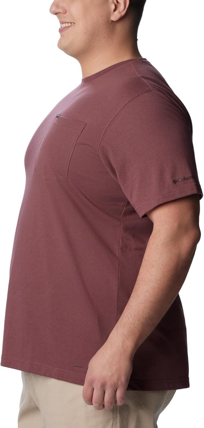 imageColumbia Mens Thistletown Hills Pocket TeeLight Raisin