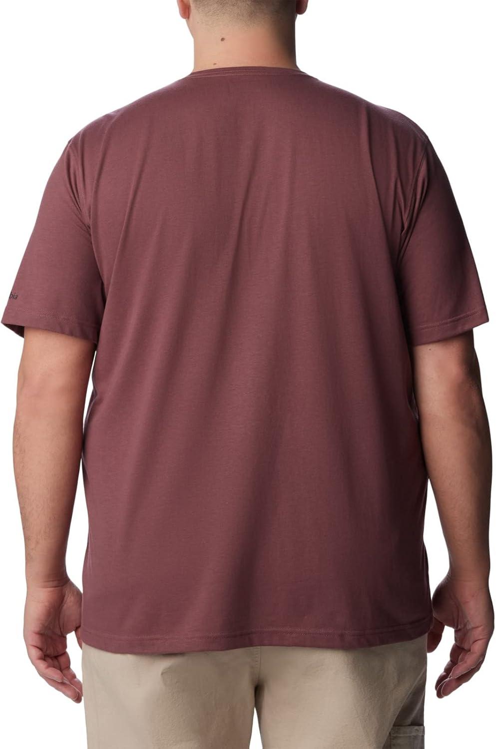 imageColumbia Mens Thistletown Hills Pocket TeeLight Raisin