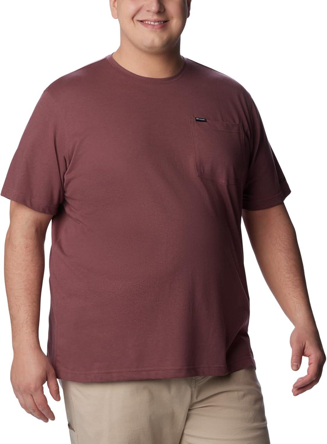 imageColumbia Mens Thistletown Hills Pocket TeeLight Raisin
