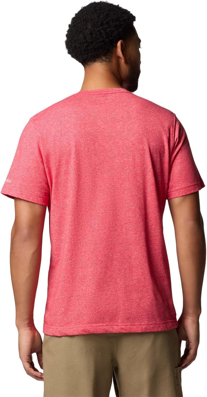 imageColumbia Mens Thistletown Hills Pocket TeeMountain Red Heather
