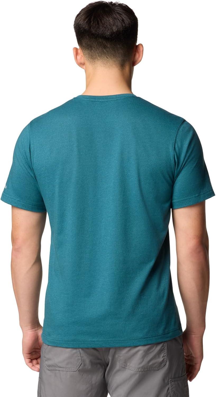 imageColumbia Mens Thistletown Hills Pocket TeeRiver Blue Heather