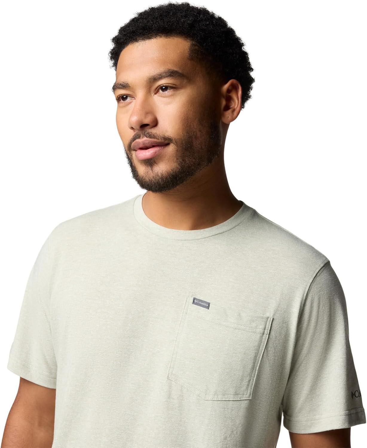 imageColumbia Mens Thistletown Hills Pocket TeeSafari Heather