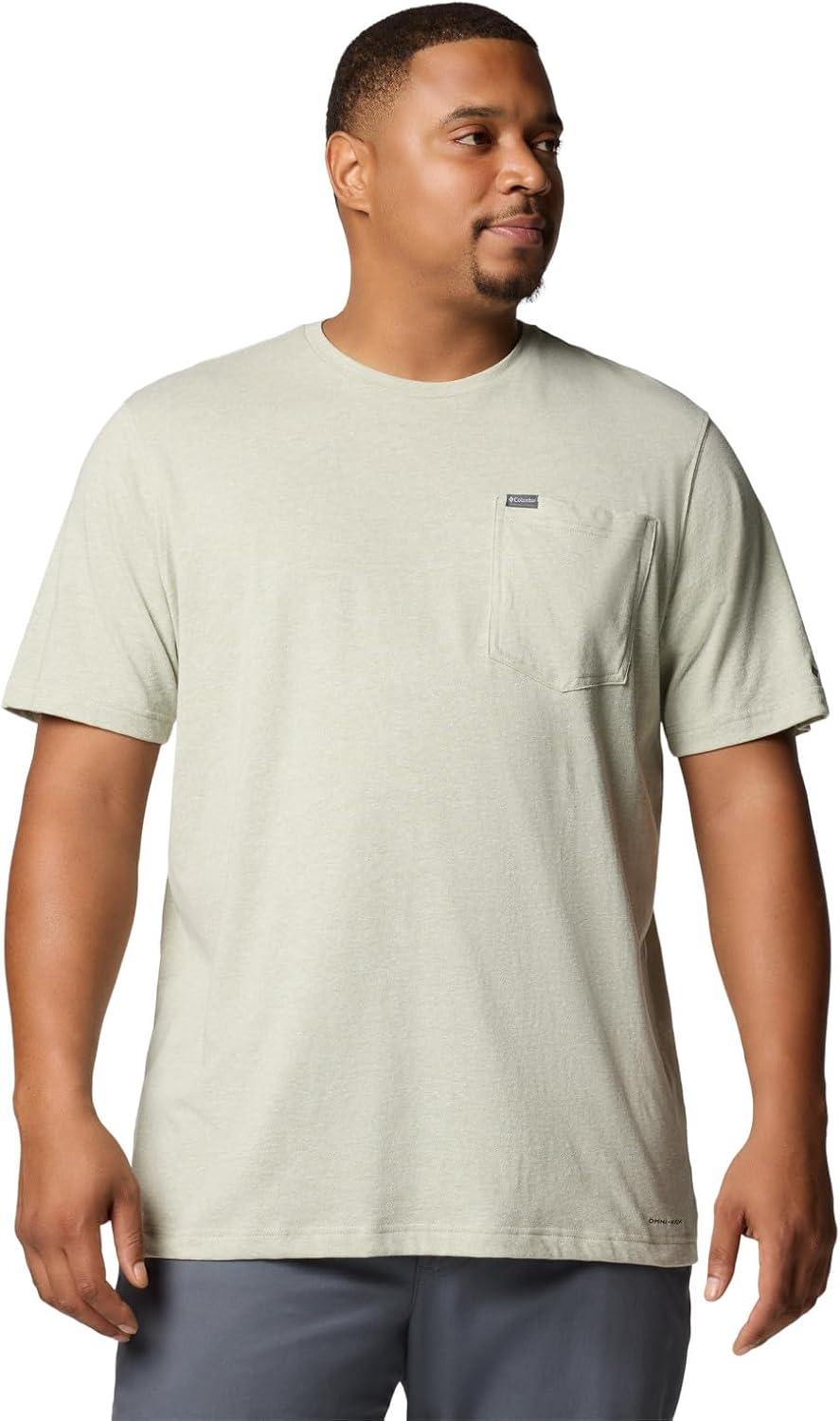 imageColumbia Mens Thistletown Hills Pocket TeeSafari Heather