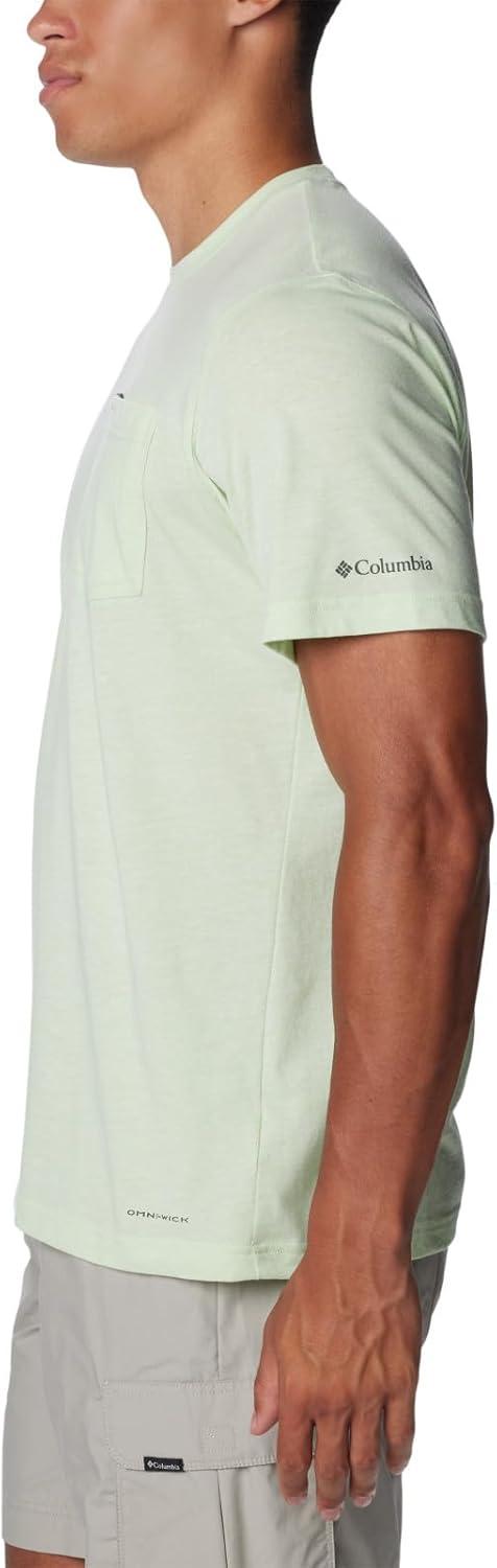 imageColumbia Mens Thistletown Hills Pocket TeeSage Leaf Heather