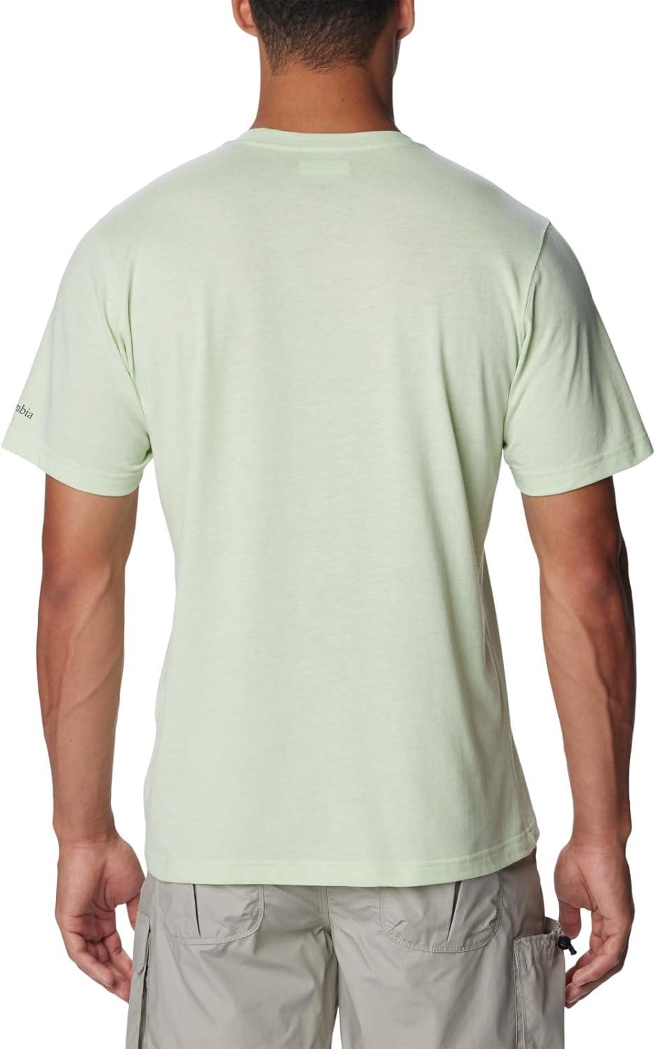 imageColumbia Mens Thistletown Hills Pocket TeeSage Leaf Heather