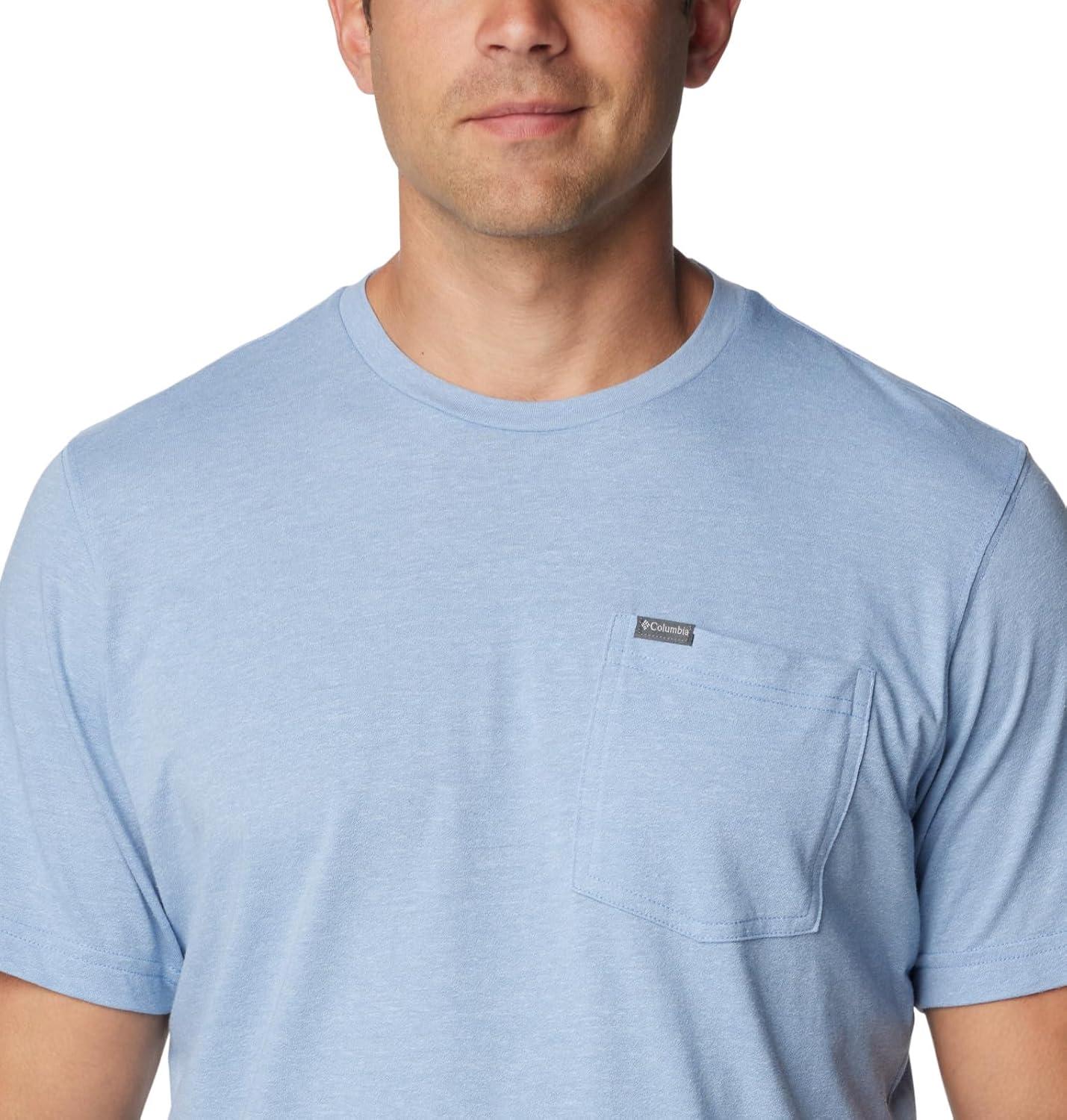 imageColumbia Mens Thistletown Hills Pocket TeeSkyler Heather