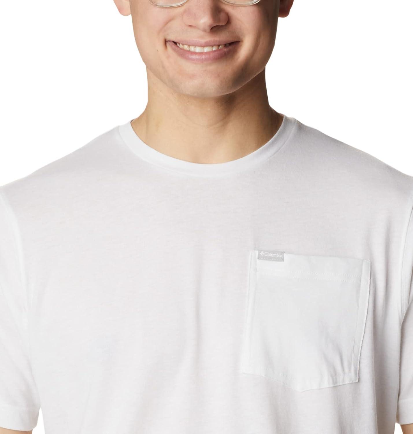 imageColumbia Mens Thistletown Hills Pocket TeeWhite