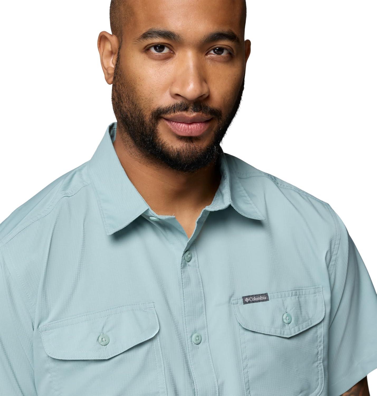 imageColumbia Mens Utilizer Ii Solid Short Sleeve ShirtCrushed Blue