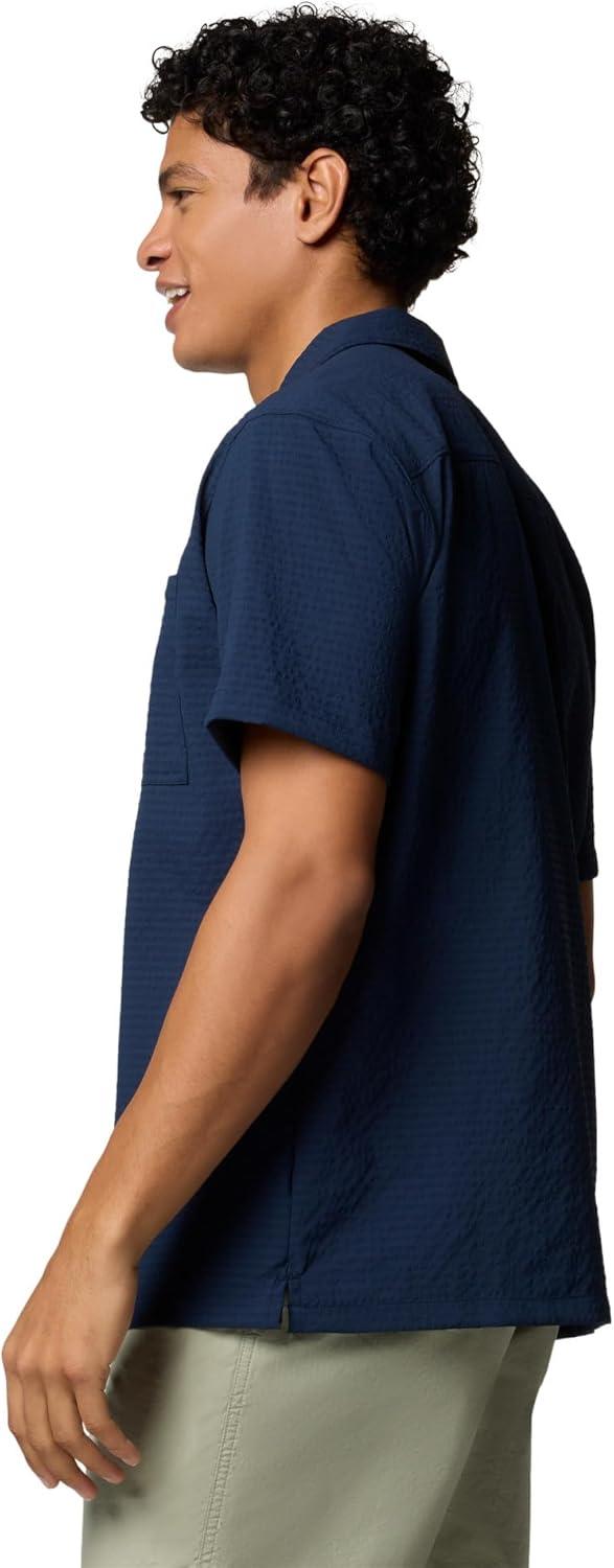 imageColumbia Mens Utilizer Short Sleeve Camp ShirtCollegiate Navy