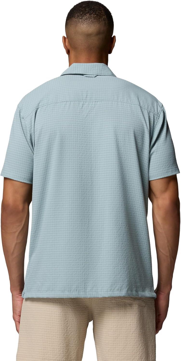 imageColumbia Mens Utilizer Short Sleeve Camp ShirtCrushed Blue