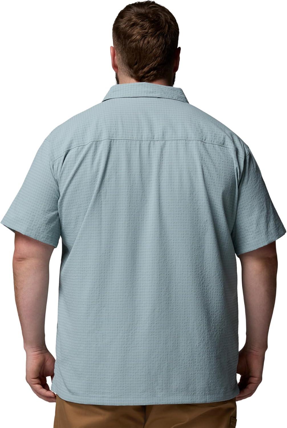 imageColumbia Mens Utilizer Short Sleeve Camp ShirtCrushed Blue