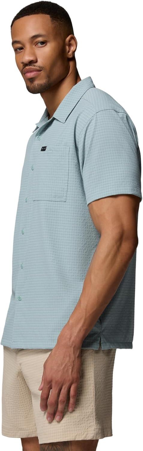 imageColumbia Mens Utilizer Short Sleeve Camp ShirtCrushed Blue