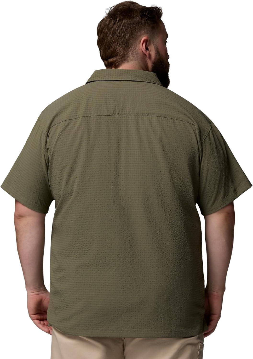 imageColumbia Mens Utilizer Short Sleeve Camp ShirtStone Green