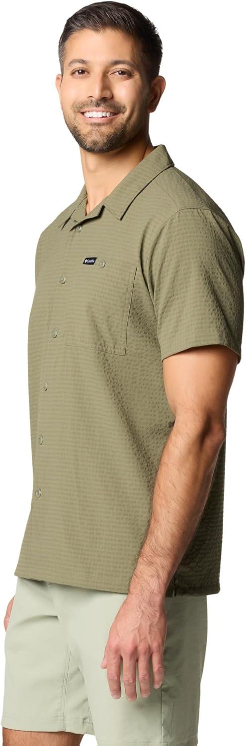 imageColumbia Mens Utilizer Short Sleeve Camp ShirtStone Green
